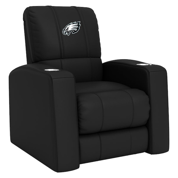 Dreamseat Home Theater Recliner with Philadelphia Eagles Primary Logo XZ418301RHTCDBLK-PSNFL21025 - main